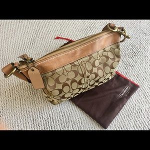 Large Coach Hobo/Crossbody in Signature Print